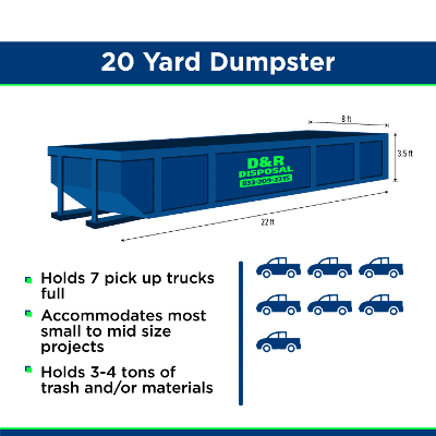 20 Yard Dumpsters | Roll Off | Allegan, Michigan